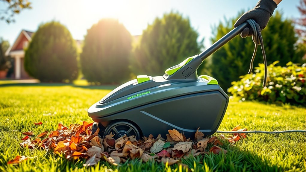 mulcher features and safety