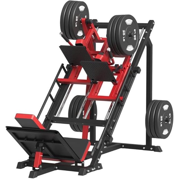 SPART 5-in-1 Leg Press and Hack Squat Machine