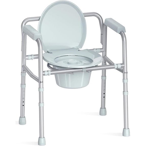 multi functional senior bedside commode