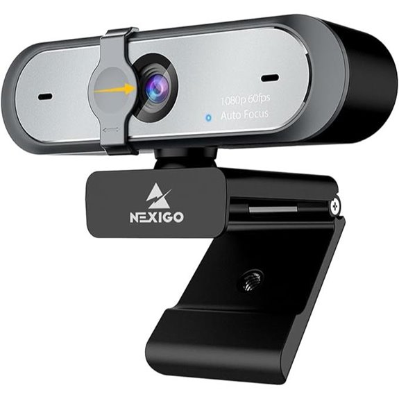 NexiGo N660P 1080P Webcam with Microphones and Cover