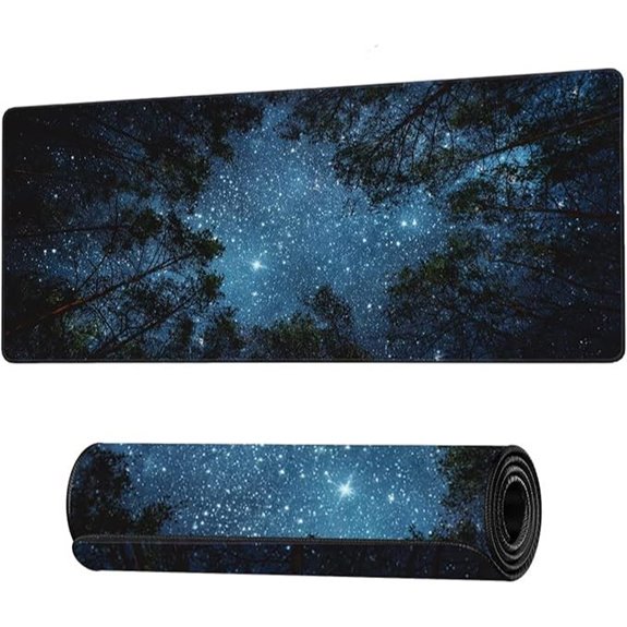 Night Sky & Milky Way Gaming Mouse Pad XXL