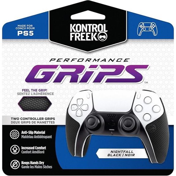 KontrolFreek PS5 Controller Performance Grips Nightfall