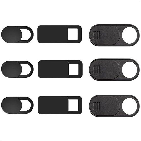 9 Pack Ultra Thin Webcam Cover Slides for Privacy