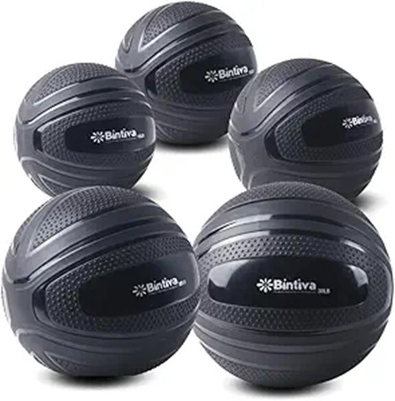 Bintiva Non Bounce Slam Ball for Workout and Fitness