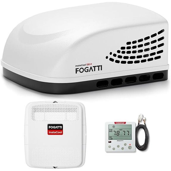 FOGATTI RV 13500BTU Non-Ducted Rooftop Air Conditioner