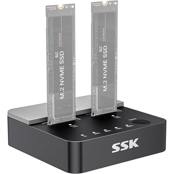 SSK NVMe SSD Cloner and M.2 Docking Station