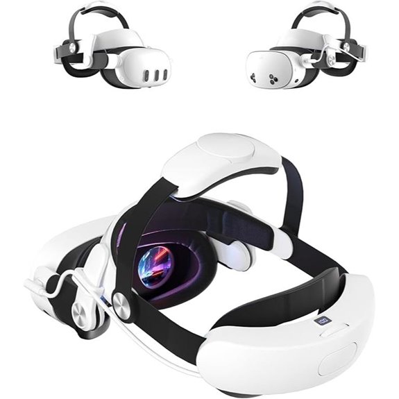 VR Head Strap with Battery for Oculus Quest 3/3S