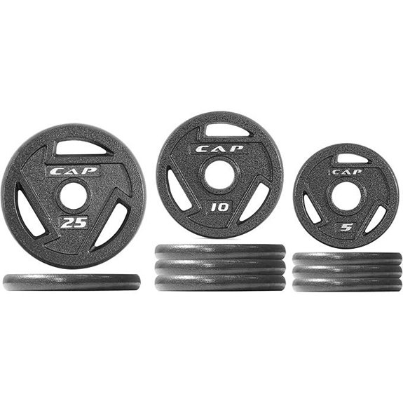 CAP Barbell Olympic Cast Iron Weight Set