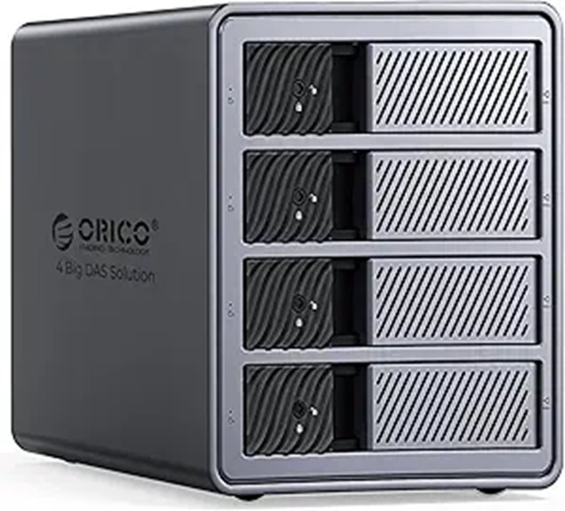 ORICO 4-Bay RAID Hard Drive Enclosure 88TB
