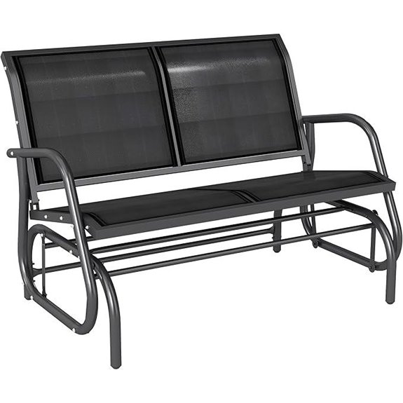 Outsunny 2-Person Outdoor Glider Bench