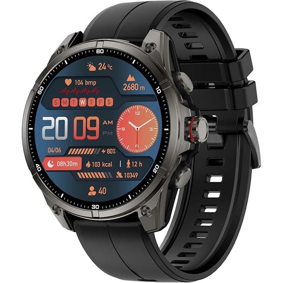 GPS Running & Outdoor Smartwatch with AMOLED Display