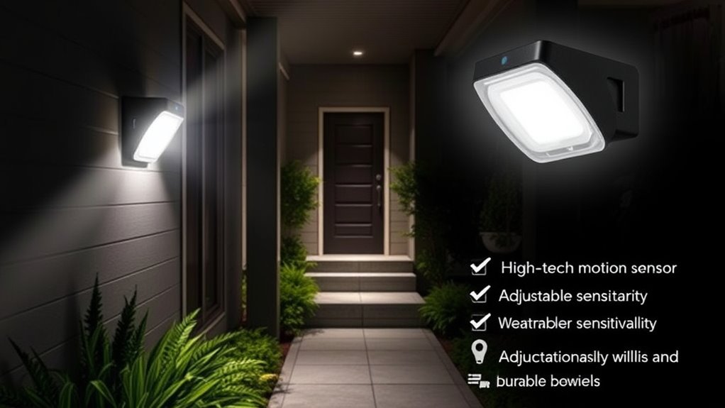 outdoor motion sensor lighting considerations