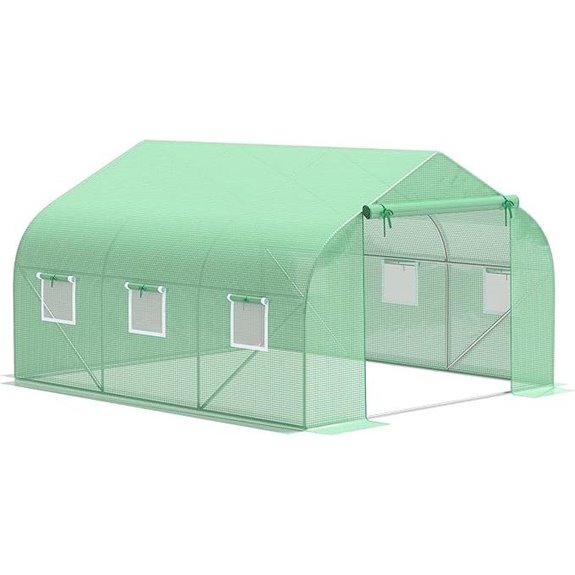Outsunny 11.5'x10'x6.5' Walk-In Greenhouse