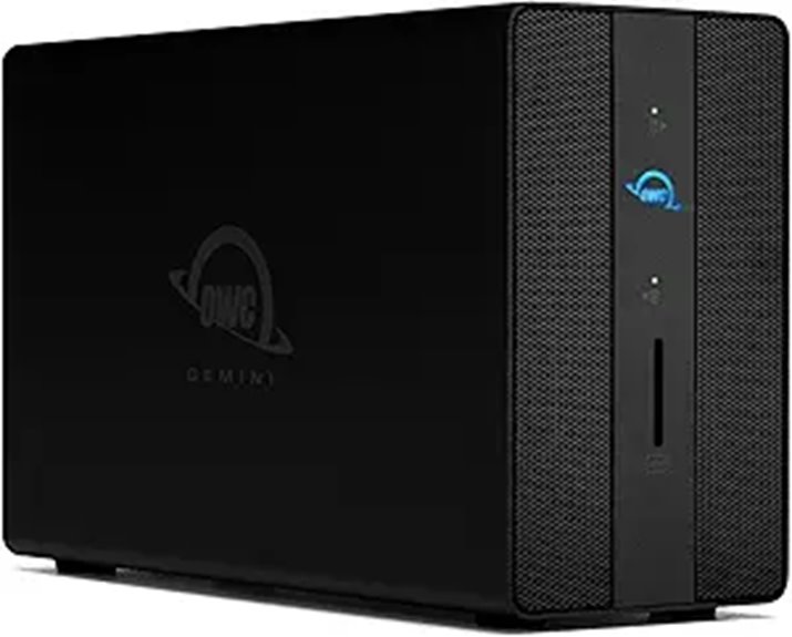 OWC Gemini Thunderbolt RAID Storage Enclosure