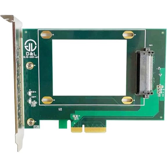 DLinker PCIe 4X to U.2 NVMe Adapter