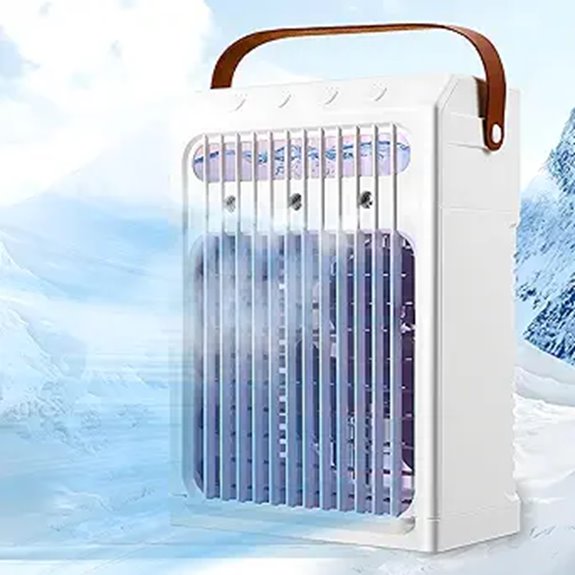 Portable 1000ML Personal Air Conditioner with Night Light