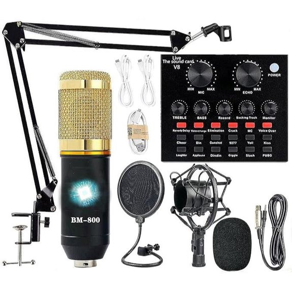 Podcast Studio Bundle with Voice Changer and Audio Interface