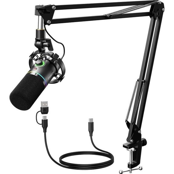 MAONO XLR/USB Podcast Microphone Kit with Accessories