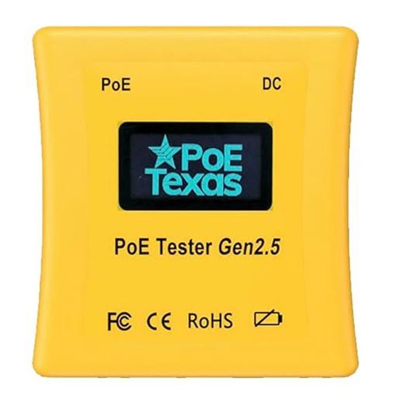PoE Tester Gen2.5 for Voltage Current Power Checks