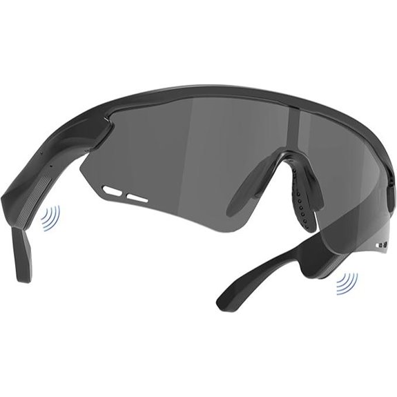Polarized Bluetooth Sports Sunglasses with Built-in Mic