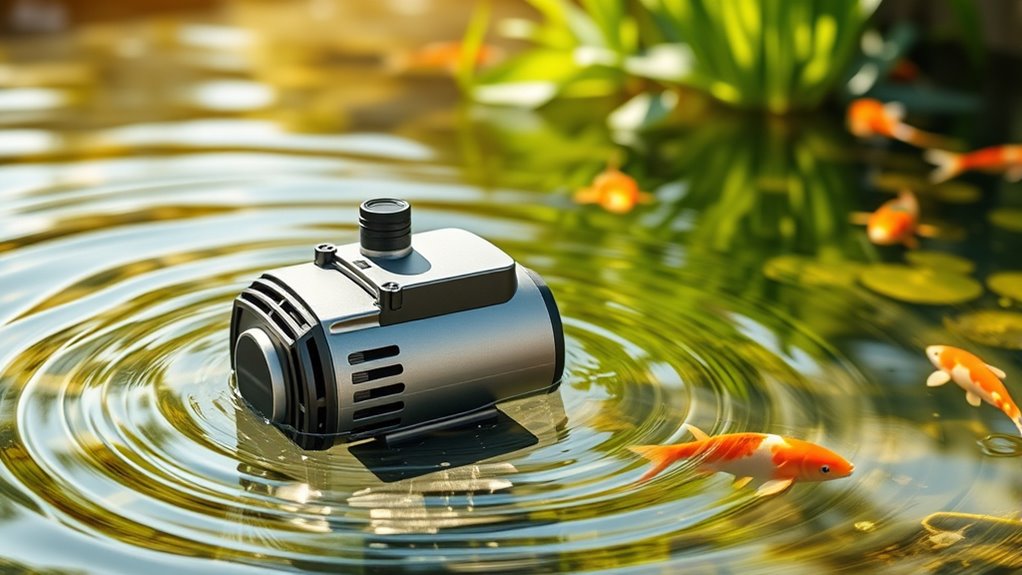 pond pump selection criteria