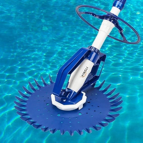 VINGLI Pool Vacuum Cleaner with 33FT Hose