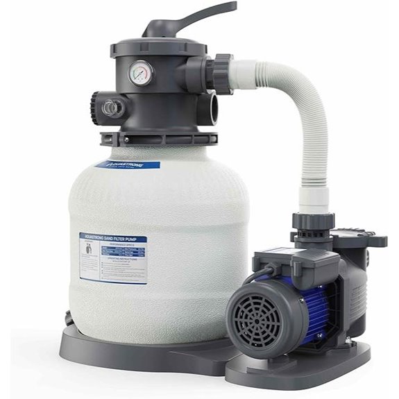 AQUASTRONG Pool Sand Filter Pump 1/2 HP 2500 GPH