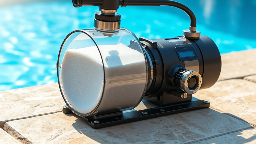 pool size and features