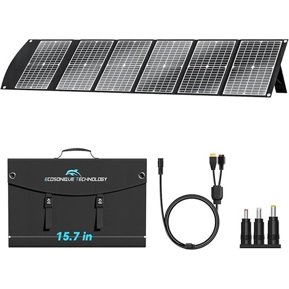 portable 100w solar charger