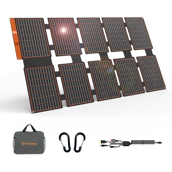portable 100w solar panel