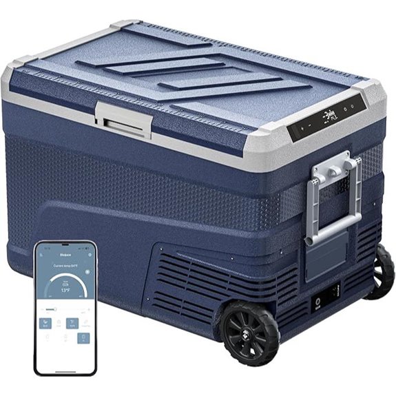 12V Portable Refrigerator Cooler with App Control