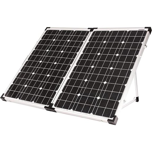 Go Power! 130W Portable Folding Solar Panel Kit