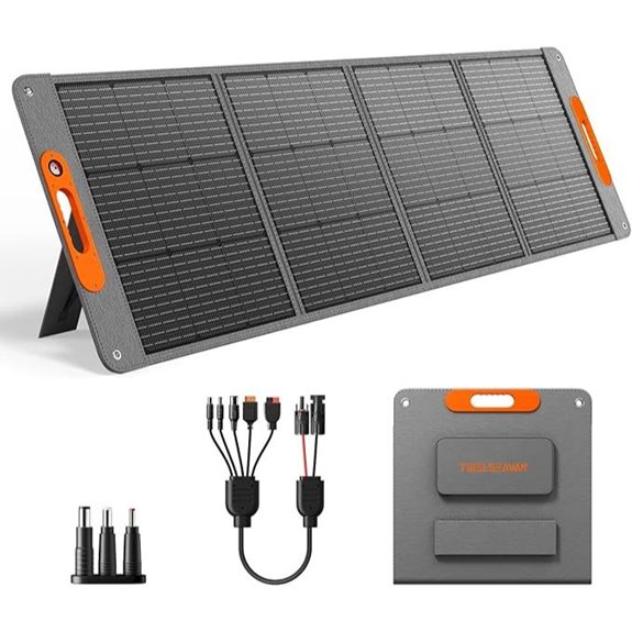 portable 200w foldable solar panel