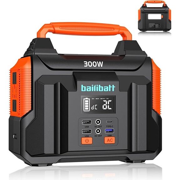 portable 300w lithium generator