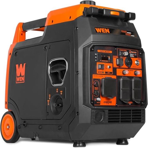 WEN 4800-Watt Portable Inverter Generator with Electric Start