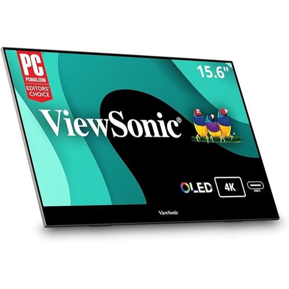 ViewSonic 15.6 4K OLED Portable Monitor with Speakers