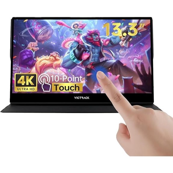 Victrack 4K Touchscreen Portable Gaming Monitor