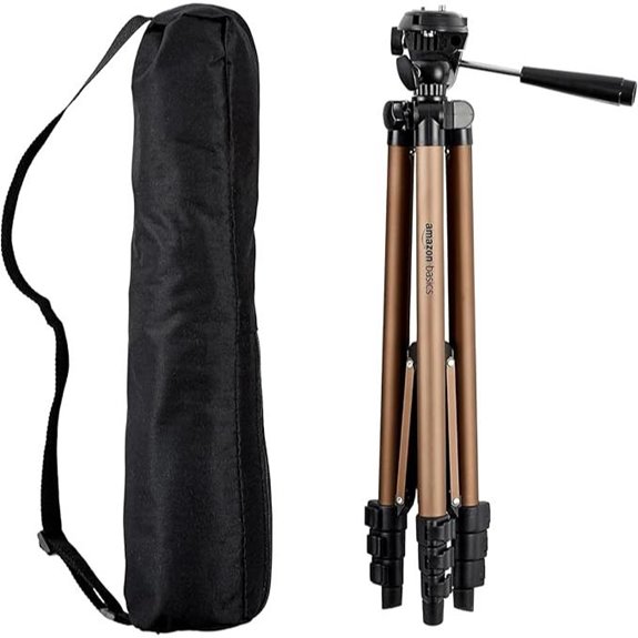 Amazon Basics 50-inch Portable Camera Tripod with Bag