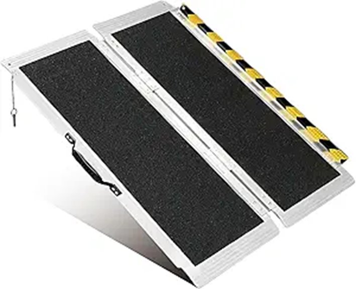 3FT Portable Non-Slip Aluminum Wheelchair Ramp