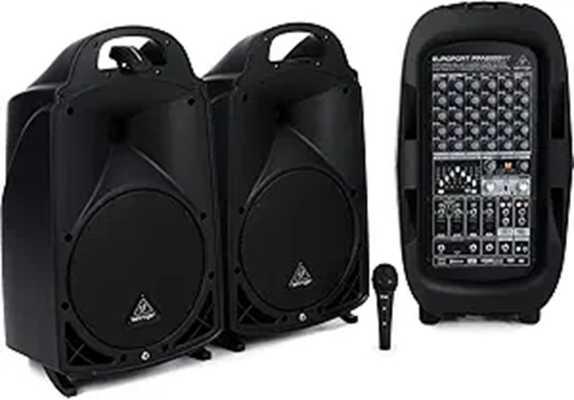 Behringer EUROPORT PPA2000BT Portable PA System