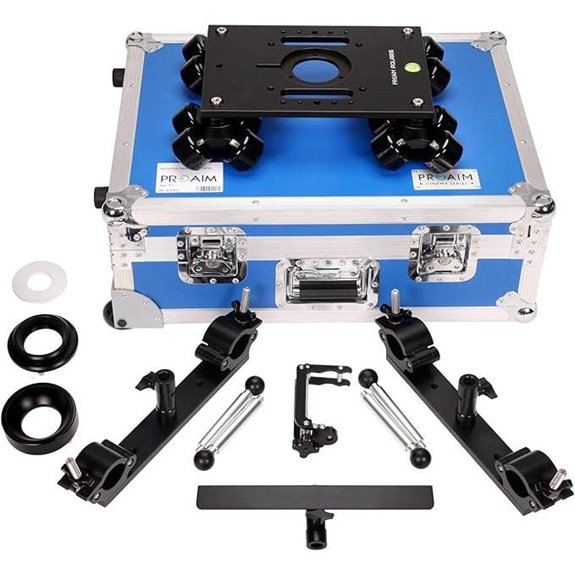 Proaim Polaris Portable Camera Dolly with Track Ends