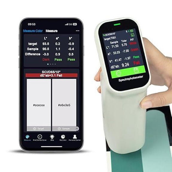 Portable Colorimeter VY-200 with APP and Software