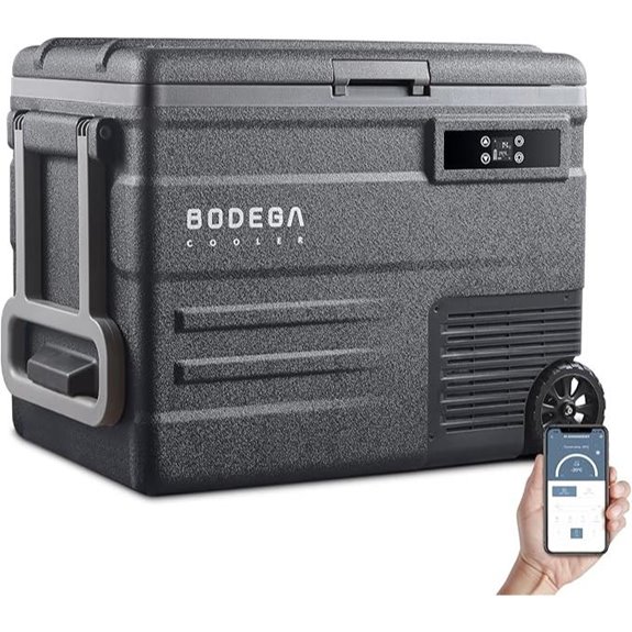 portable cooler with app