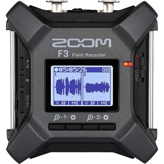 Zoom F3 2-input Field Recorder (F3Zoomd1)