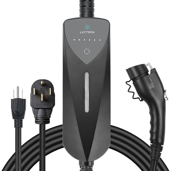 Lectron Portable J1772 EV Charger with Dual Levels