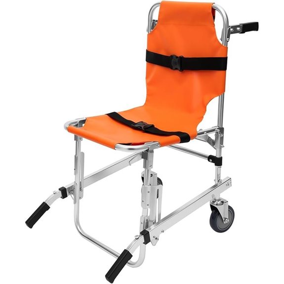 Foldable Elderly & Disabled Stair Chair with Wheels