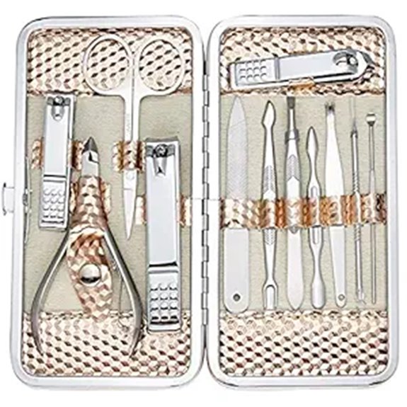 ZIZZON Nail Care Kit with Travel Case