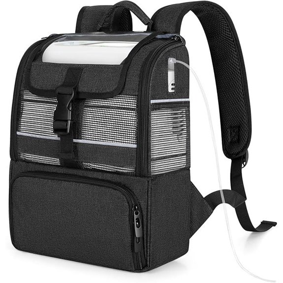 CURMIO Portable Oxygen Concentrator Backpack Bag