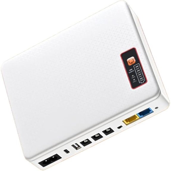 Mini UPS Battery Backup with POE and USB