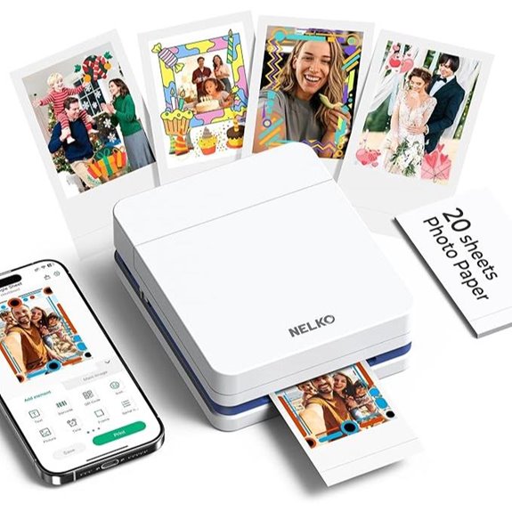 Nelko Portable Photo Printer for iOS & Android